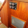 steps to pilothouse, generator controls