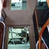 dual access to engine room with ss ladder both sides