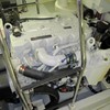 port side of Cummins engine