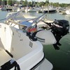 large cockpit and transom door