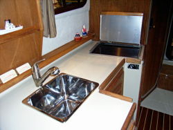 Galley looking aft
