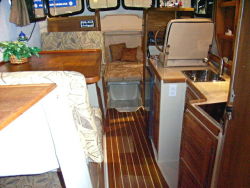 Main cabin looking forward 