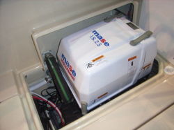 Generator under port step