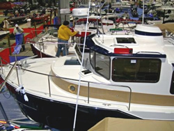 Top bow view