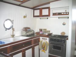 Fully-equipped galley