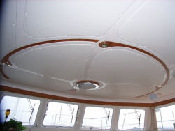 Unique & stylish overhead in salon