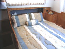 Master stateroom on bridge deck