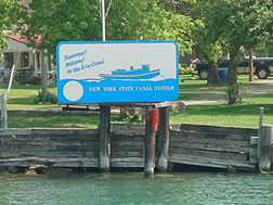 Erie Canal Sign