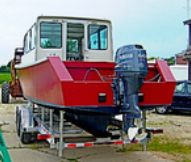 Single Yamaha 60 hp